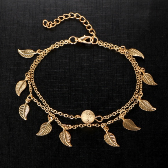 Leaf Anklet - Picture 7 of 7
